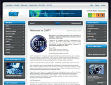 Tablet Screenshot of csirt.org